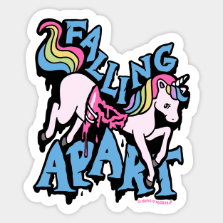 Falling Apart Sticker